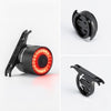Color: Red and white taillights - Mountain Bike Riding Tail Light USB Charging Warning Light
