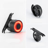 Color: Red and blue taillights - Mountain Bike Riding Tail Light USB Charging Warning Light