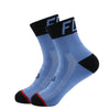 Size: L, Color: Blue - 2020 New Cycling Socks Mid-length Socks Mountain Road Bike Sports Socks