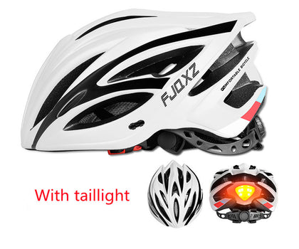Color: Matte white, Size: One Size - Bicycle Helmet Male Mountain Bike Road Wheel Sliding Balance Bike Breathable Riding Equipment