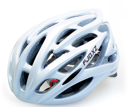 Color: White, Size: One Size - Bicycle Helmet Male Mountain Bike Road Wheel Sliding Balance Bike Breathable Riding Equipment