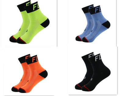 Size: L, Color: Combination - 2020 New Cycling Socks Mid-length Socks Mountain Road Bike Sports Socks