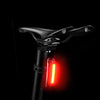 Color: Red and blue taillights - Mountain Bike Riding Tail Light USB Charging Warning Light