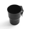 Color: Black, style: Without clip - Car Multi-function Storage, Portable Water Cup Holder, Trash Can Beverage Holder