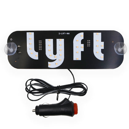 Color: Lyft, style: Purple with switch - Car license plate pull lamp