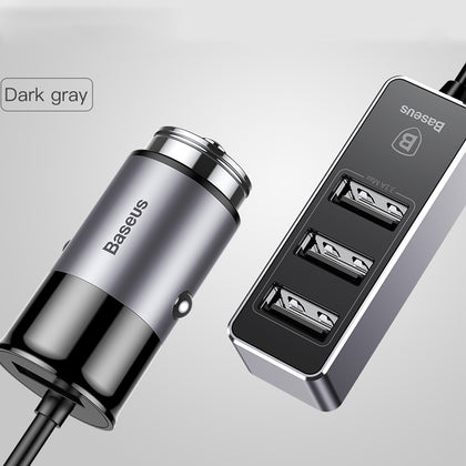 Multi-function belt line car mobile phone charger