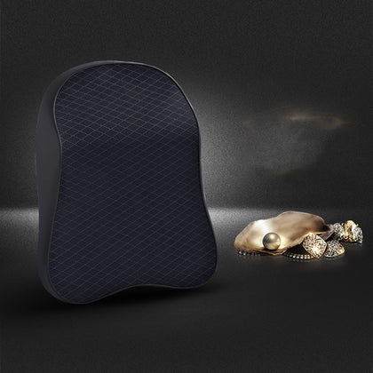 Color: Black - Headrest in car seat cushion