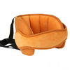 Color: Khaki - Child car safety seat head support head sleep auxiliary belt