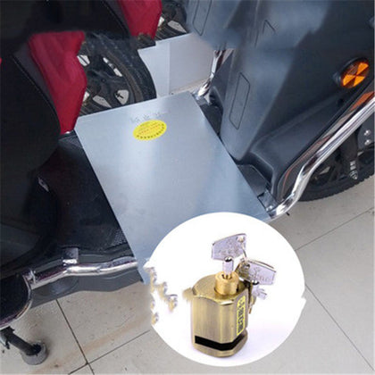 Color: 4style - Electric car Battery Lock Pedal Lock Anti-theft Battery Anti-theft Lock