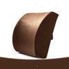Color: Coffee, Size: Upgrade - Car cushion with waist protection and slow rebound
