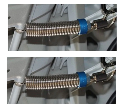 Color: Blue, Quantity: 2pcs - Car trunk spring automatic lifter