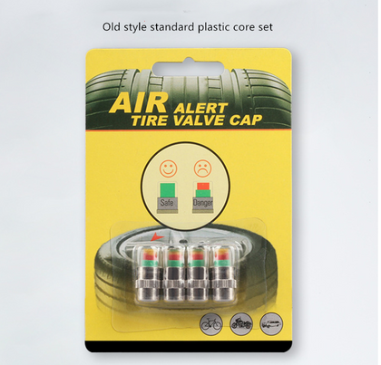 Style: 2Style, Quantity: 4 - Automobile tire safety inspection cap