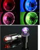 Color: BLUE, Quantity: 1pcs - Bicycle electric car hot wheels colorful nozzle lights car motorcycle nozzle lamp