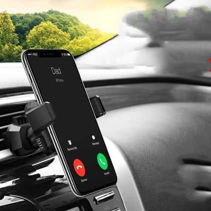 Color: Air outlet - Car phone holder car suction cup air outlet