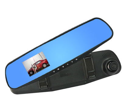 Model: C604, Size: 2.8 inches - Car Video Camera | Driving Recorder with Dual Lens for Vehicles Front & Rear View Mirror