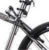 New Upgrade Anti-cut Safety MTB Folding Bike Lock Professional Anti-theft Alloy Steel Foldable Bicycle Lock Keys