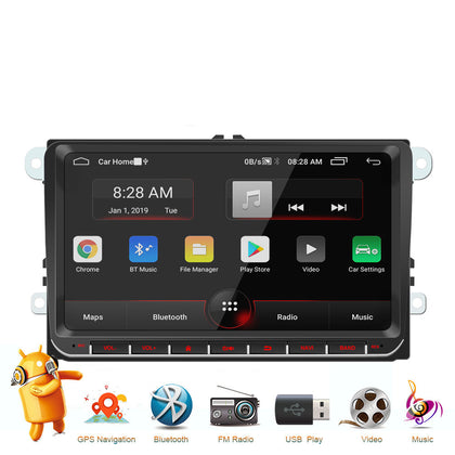 Car White Variable Case MP5 Android GPS Navigation Player