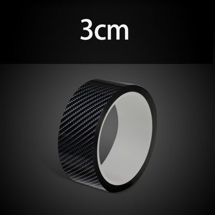 Color: Black, Size: 3CMx3M - Automobile self-adhesive anti-collision decorative strip