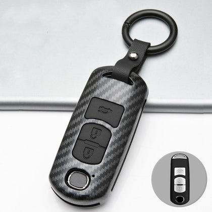 Color: Black 3 buttons - Mazda 3 Angkesaila CX-4 Atez CX-5CX-8 special car key case