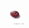 Color: Red E - one button to start decorative stickers carbon fiber