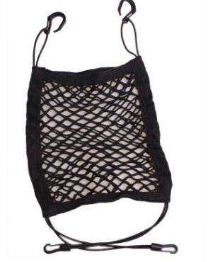Size: 30X30 - Rental Dog Barrier seat net Organizer Universal Elastic auto in the back seat for storage