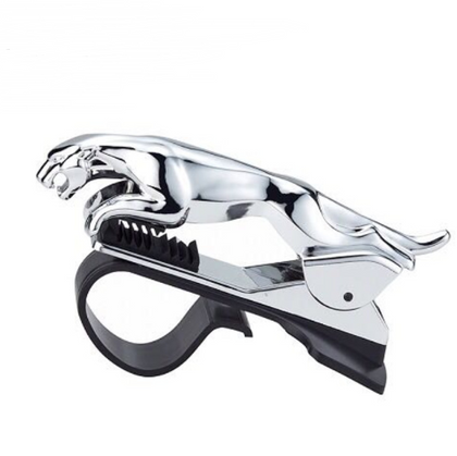 Color: Silver - Car phone bracket instrument panel rotating bracket