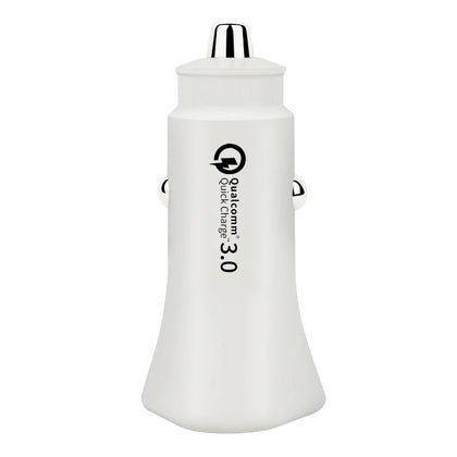 Color: White - New plastic car charger