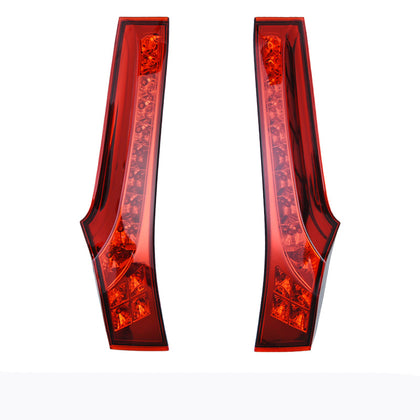 Color: Red - Fit rear pillar taillight