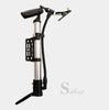 Portable mini-bicycle air pump