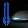 Color: Blue, Quantity: 2pcs - Anti-collision strips