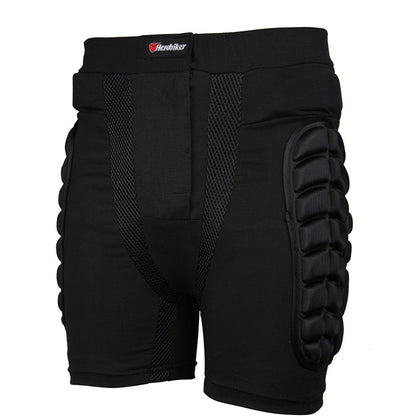Color: Black A, Size: S - Ski racing shatter-resistant diaper pants