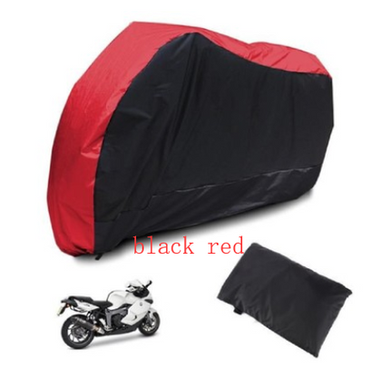 Color: Black red, Specification: L - Motorcycle hood motorcycle coat sports car hood