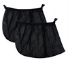 Color: Black, Size: 100X54cm - Car black mesh screen sunshade sunscreen anti-mosquito window cover side curtain sun gear