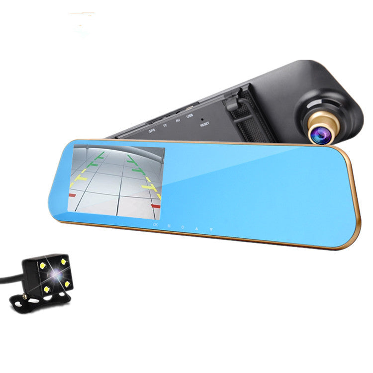 Rearview mirror driving recorder