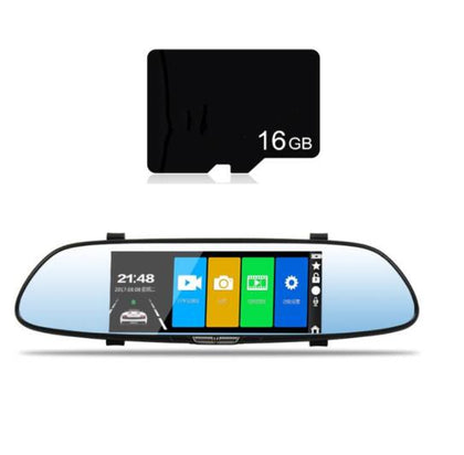 Model: With 16G Memory Card - V37 7 inch screen driving recorder