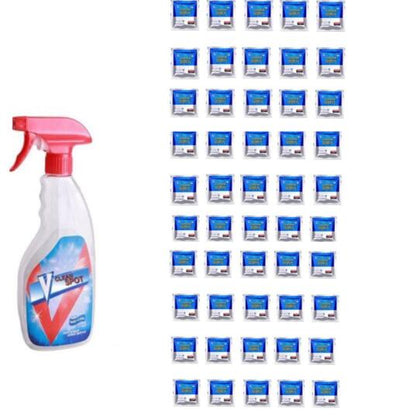 Quantity: 50pcs+bottle - Multi-functional effervescent spray cleaner new hot deal with bottle