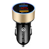 Color: Gold, Style: Without Bluetooth - Car mp3 bluetooth player