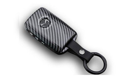 Color: Black Carbon fiber - Key case key bag