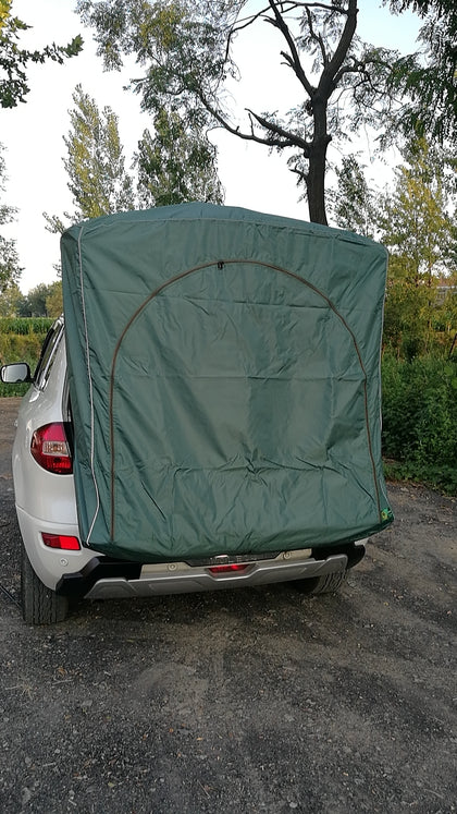 Color: Green - Car Self-Driving Car Roof Car Rear Tent Outdoor Camping Camping Rainproof