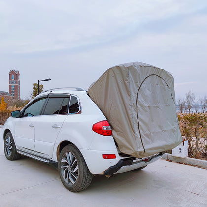 Color: Khaki - Car Self-Driving Car Roof Car Rear Tent Outdoor Camping Camping Rainproof
