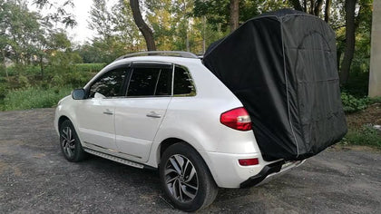 Color: Black - Car Self-Driving Car Roof Car Rear Tent Outdoor Camping Camping Rainproof