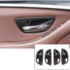 Color: Black, style: B - BMW 5 Series Modified Interior Control Panel Stickers