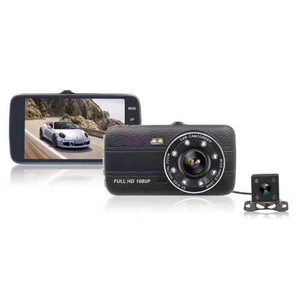 HD Night Vision Driving Motion Detection Front And Rear Recorder