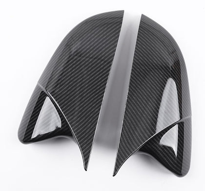 Rearview Mirror Cover Carbon Fiber Pattern Reversing Mirror Frame