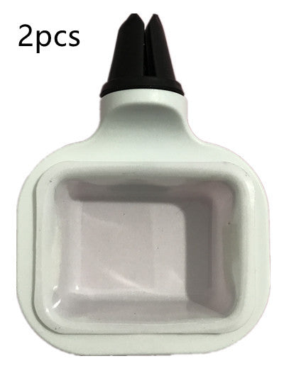 Color: White, style: 2pcs - Car Ketchup Rack Fries Seasoning Box