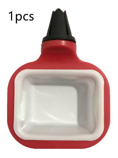 Color: Red, style: 1pcs - Car Ketchup Rack Fries Seasoning Box