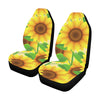 style: C single seat - Car Sun Flower Printed Seat Cover Yin Yang Sunflower