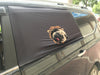 Drive Blocking Elastic Safety Guardrail Fence