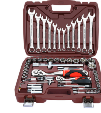 Color:  61pcs - Socket Sleeve Ratchet Wrench Combination Set Multifunctional