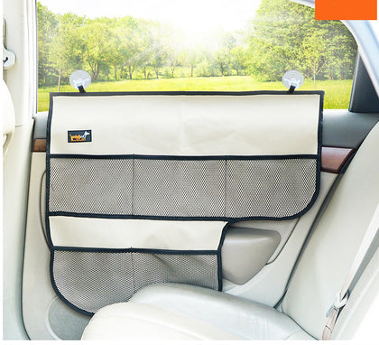 Car Side Door Protective Pad - Color: Beige, style: Right